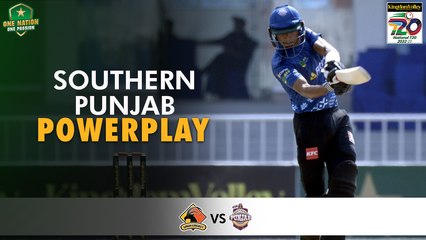 1st Innings Powerplay | Sindh vs Southern Punjab | Match 16 | National T20 2022 | PCB | MS2T