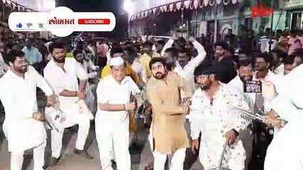 आरोग्यमंत्र्यांनी धरला लेझीमवर ठेका