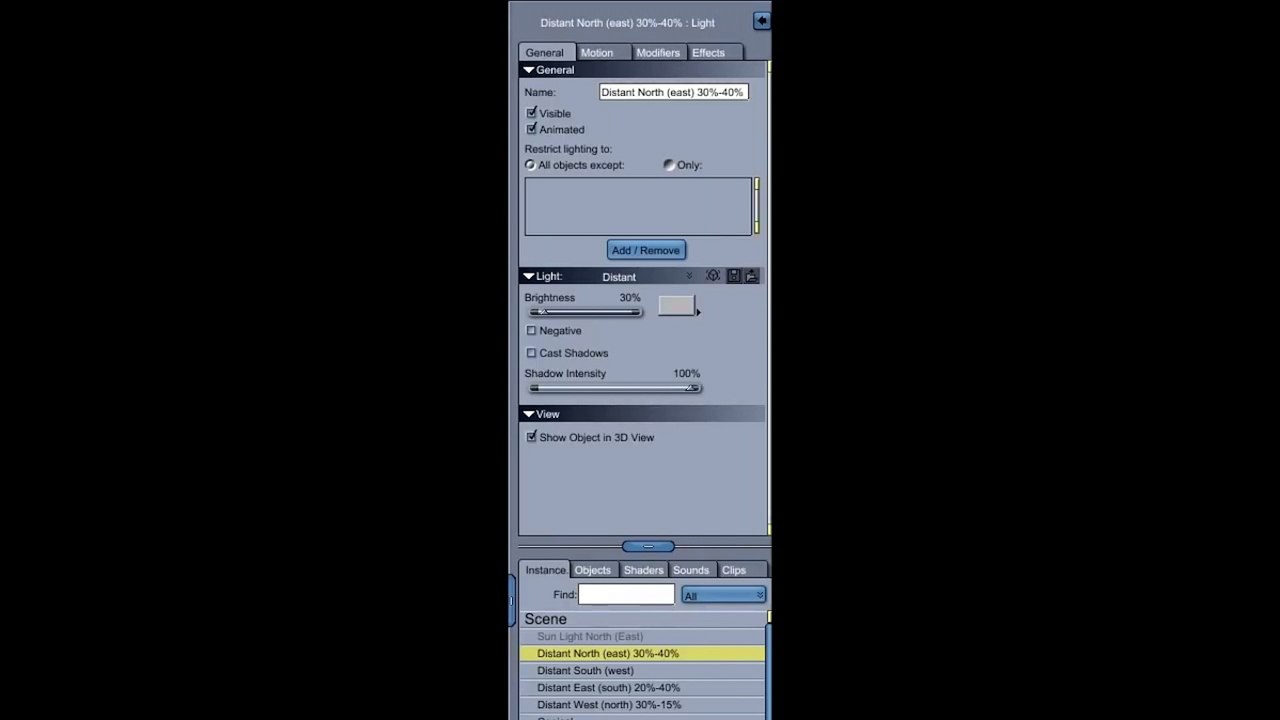 Fast Night Time Lighting for Youtube 3d Animation