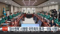 '검수원복' 시행령 국무회의 통과…10일 시행