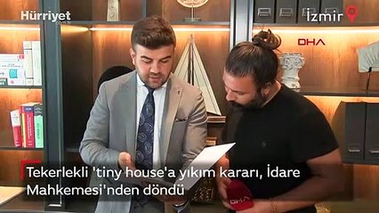 Tekerlekli 'tiny house'a yıkım kararı, İdare Mahkemesi'nden döndü