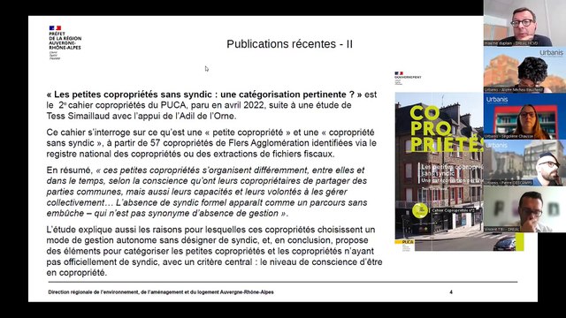 CRHH d’Auvergne-Rhône-Alpes, l’atelier « copropriétés » du 23 juin 2022