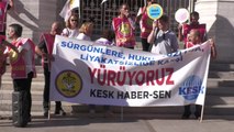 Haber-Sen, PTT'deki sürgünlere karşı İstanbul'dan Ankara'ya yürüyüş başlattı: 