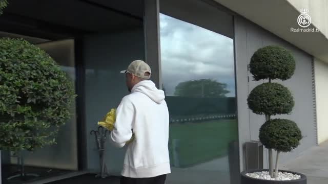 El Real Madrid, concentrado para recibir al Leipzig esta noche en Champions