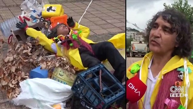 Çevre kirliliğine sanatçı tepkisi