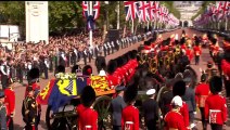 The Queen leaves Buckingham Palace for the last time