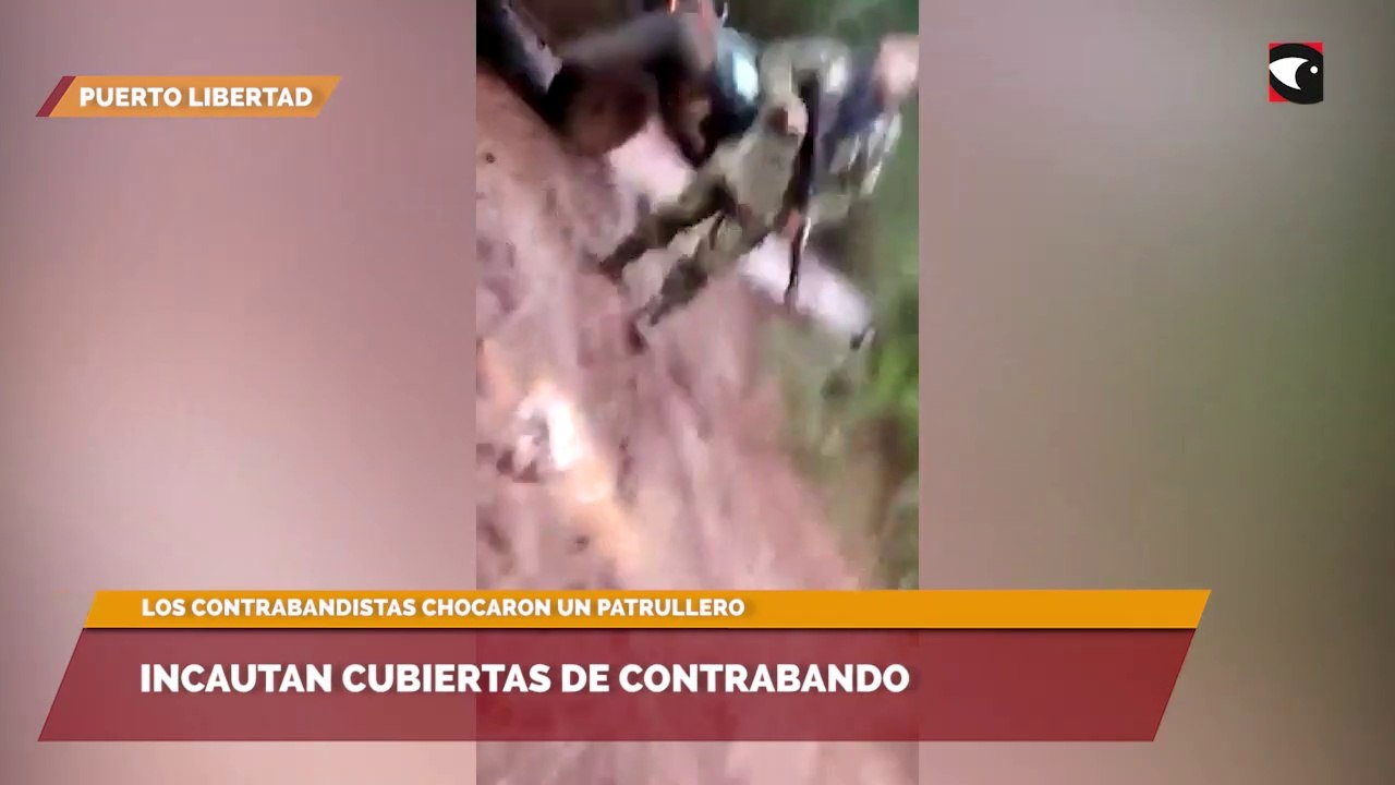 Incautan cubiertas de contrabando