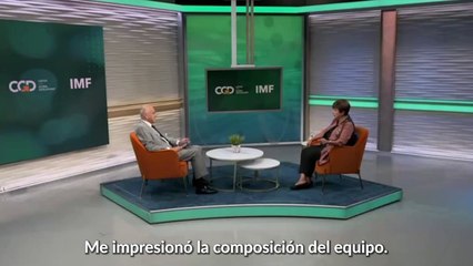 Kristalina Georgieva: "Me impresionó la composición del equipo de Massa"