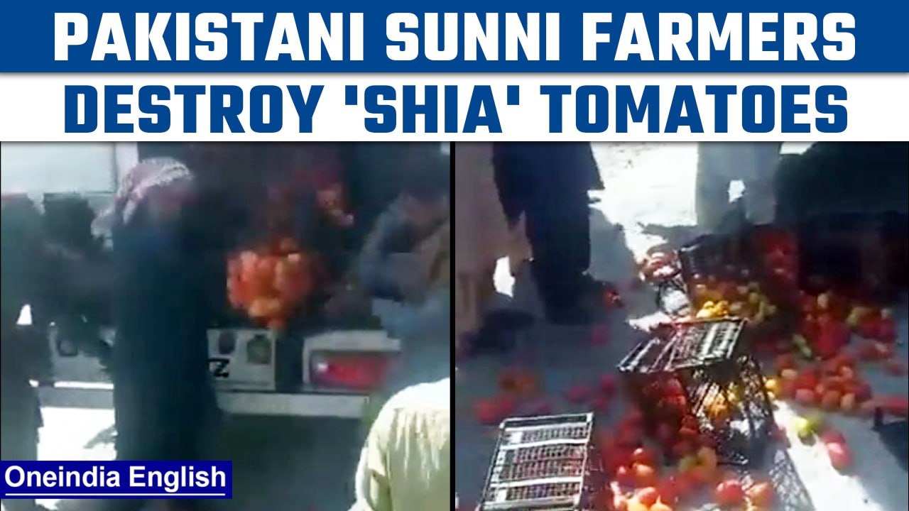 Pakistan farmers destroy tomato shipment from Iran that came as aid | Know why | Oneindia News*News