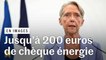 Elisabeth Borne annonce un chèque énergie pouvant atteindre 200 euros