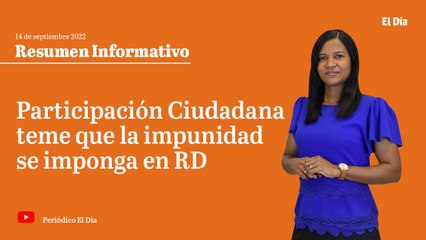 Participación Ciudadana teme que la impunidad se imponga en RD