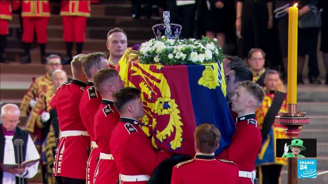 LIVE: Coffin of Queen Elizabeth II arrives at Westminster Hall to lie in state