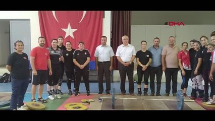 Bingöl gündem: SPOR Genç halterciler Avrupa Şampiyonası öncesi Nazilli'de