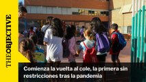 Comienza la vuelta al cole, la primera sin restricciones tras la pandemia
