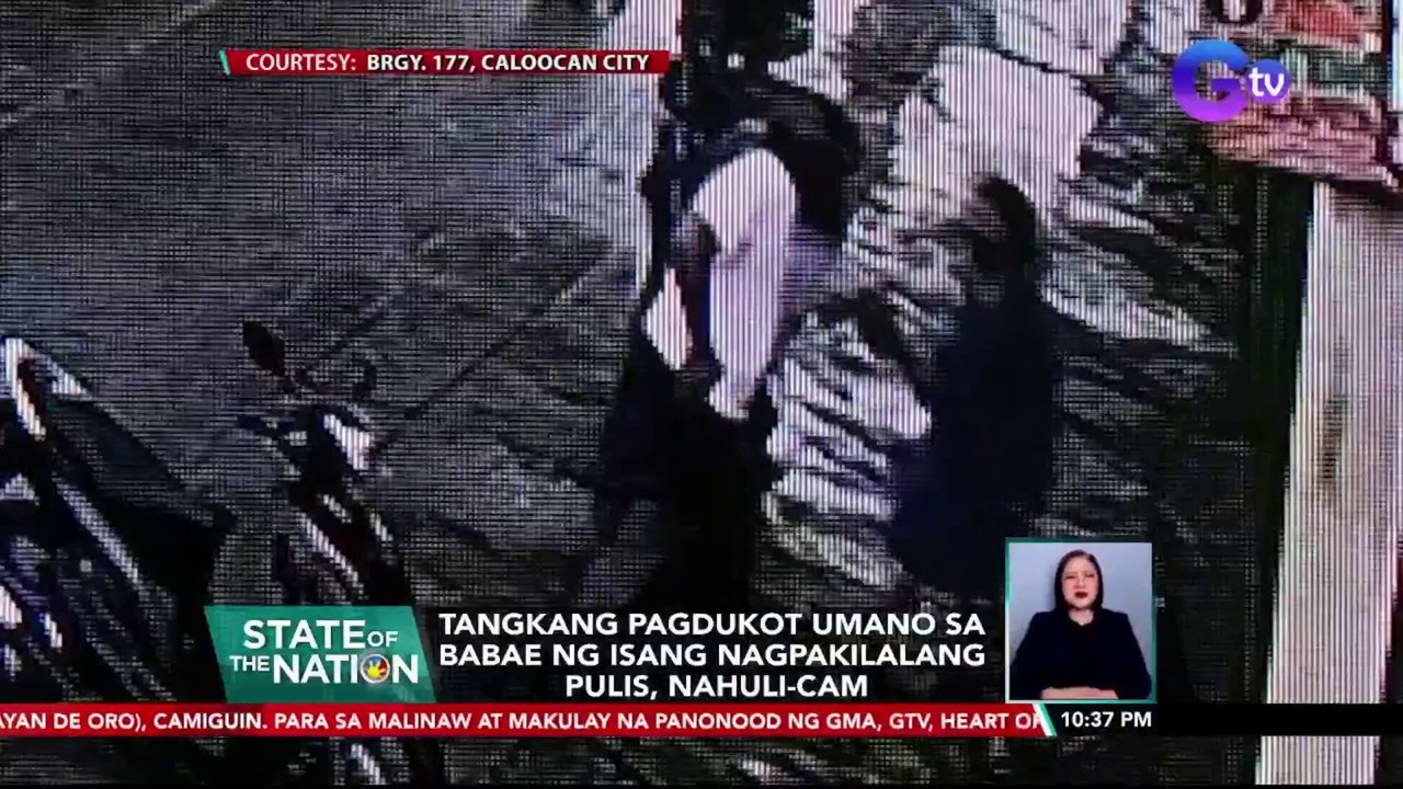 Tangkang pagdukot umano sa babae ng isang nagpakilalang pulis, nahuli-cam | SONA