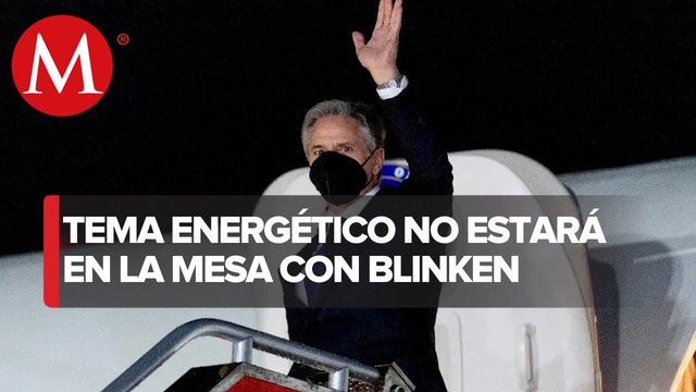 Marcelo Ebrard descarta abordar tema de energía con Blinken