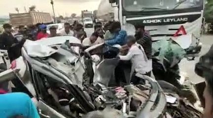भीषण सड़क हादसे में 6 श्रद्धालुओं की मौत