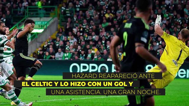 La escena de Hazard que tiene a los merengues interpretando en Twitter: “Dice más de lo que se ve...”