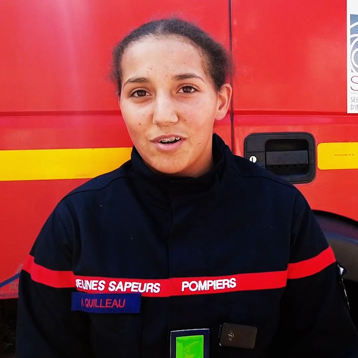 Alicia, jeune sapeur-pompier de 16 ans, a sauvé son petit frère de la noyade