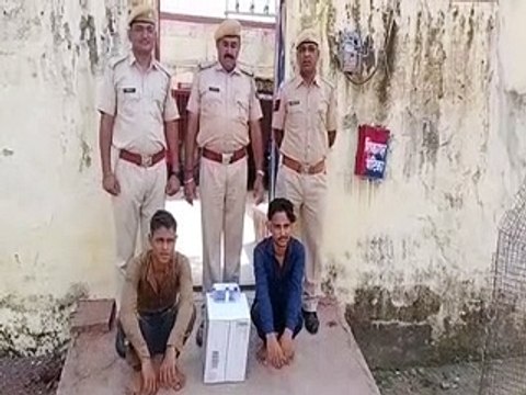 video-मेगा हाइवे पर लूट के दो आरोपी गिरफ्तार, लूट का माल किया बरामद