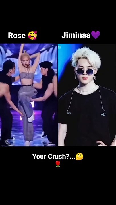 Despacito Challenge Between BTS Jimin And Blackpink Rosè #bts #blackpink #despacito #jimin #rose