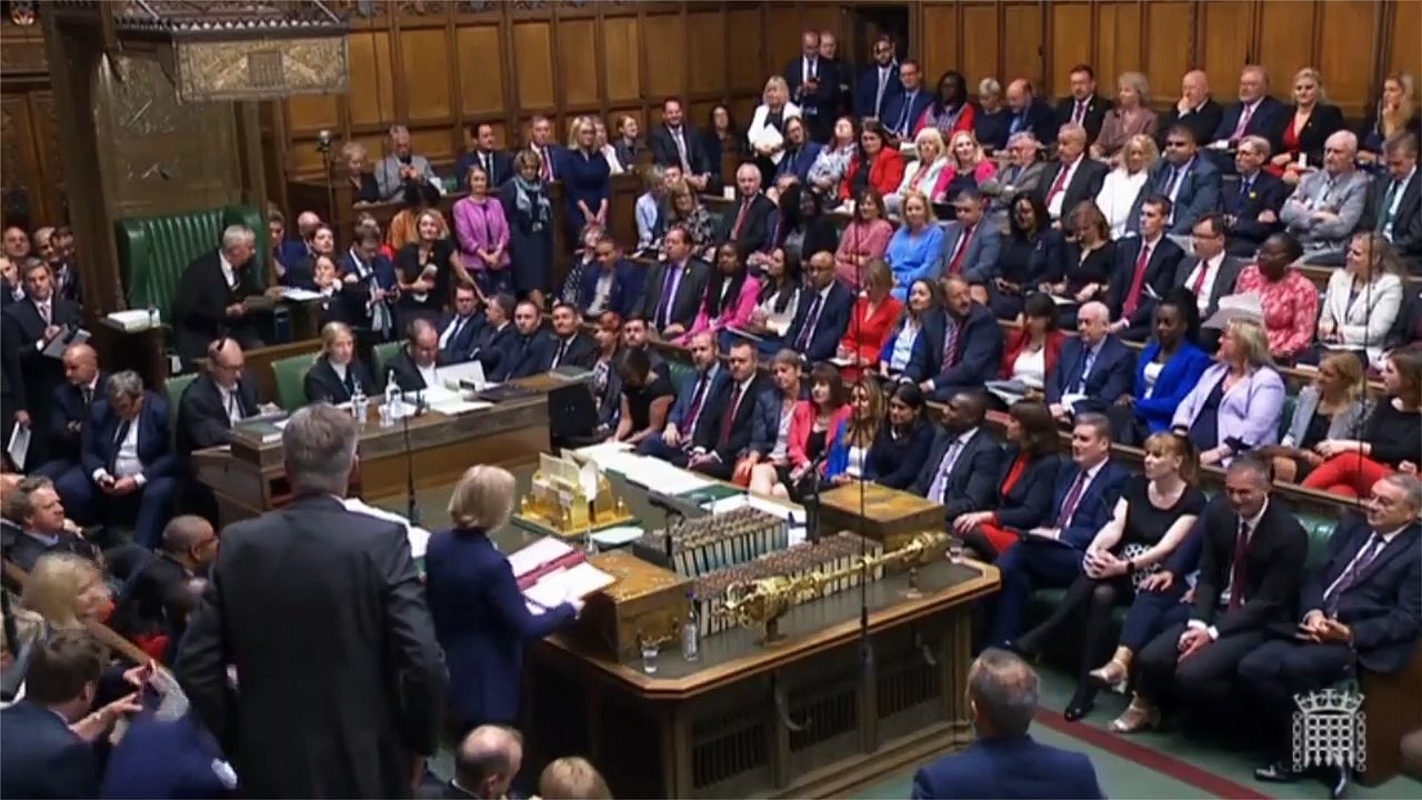 Liz Truss faces off against Sir Keir Starmer - Truss' first PMQs as leader