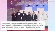 Tina Kunakey avec Vincent Cassel à la Mostra de Venise : ultra-moulée en robe python, elle ose les talons XXL