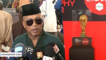 « Nous devons viser les demi-finales ou la finale » le souhait d’El Hadj Diouf #Qatar2022