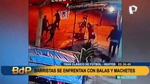 Vandalismo tras el clásico: barristas se enfrentaron con disparos y machetes en Iquitos