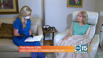 Fast House Calls offers IV therapy and medical care at home