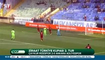 Çaykur Rizespor 2-0 Ankara Adliyespor 23.09.2015 - 2015-2016 Turkish Cup 2nd Round