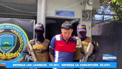 Cae “El Bala/Abuelo” presunto gatillero de la MS13 en SPS