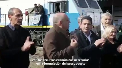 Massa: "Vuelve a fluir sangre por las venas de la Provincia gracias a la reactivación del sistema ferroviario"