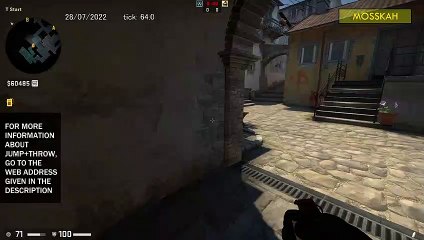 How to Smoke Top Mid on Inferno, option 3 - CSGO
