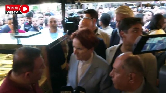 Fatih esnafından Akşener'e: Bu yürüşüyünüz iktidar yürüyüşü olacak, değişimi biz de istiyoruz
