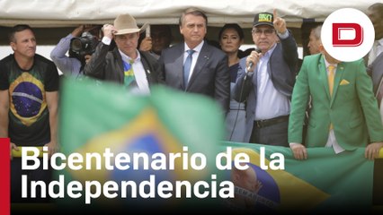 Jair Bolsonaro celebró el Bicentenario de la Independencia