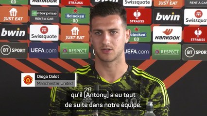 Manchester United - Dalot sur Antony : "C'est un très bon garçon, très à l'écoute aussi"