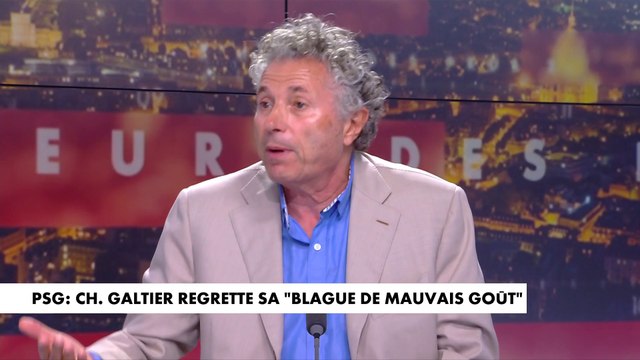 Gilles-William Goldnadel : Christophe Galtier «devrait s'excuser de s'être excusé»