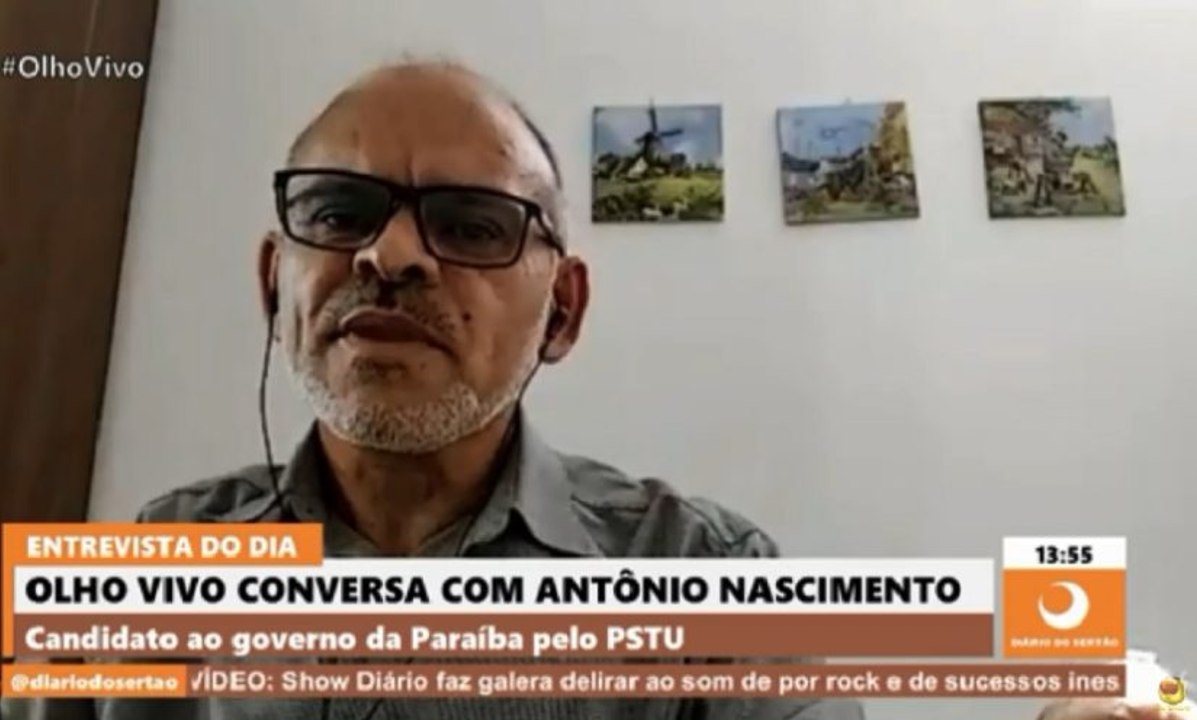Em entrevista no Olho Vivo, Antonio Nascimento confirma presença no debate da TV Diário do Sertão