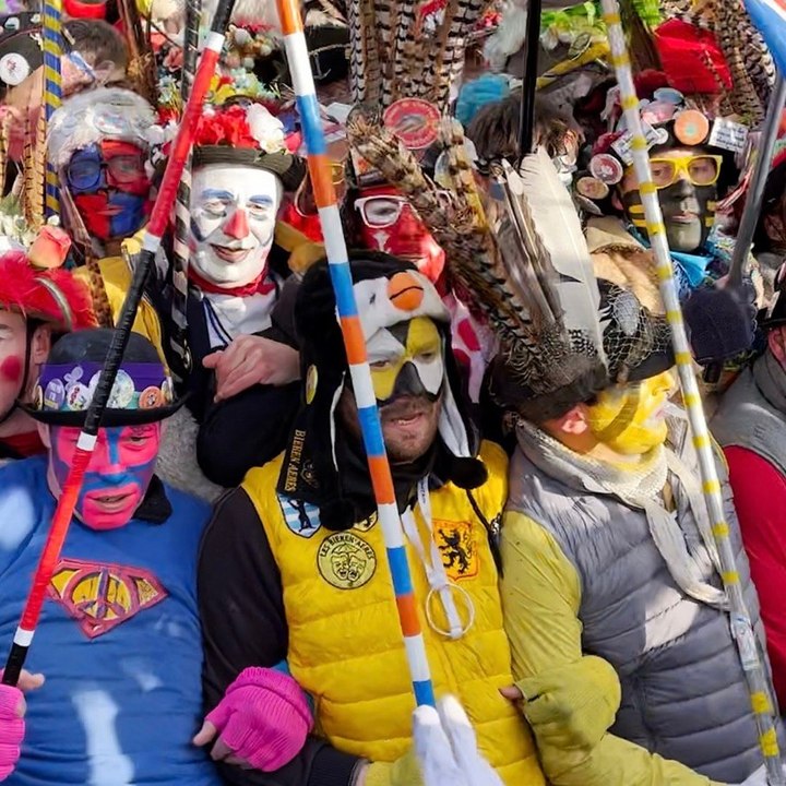 Malgré l'annulation des festivités, les passionnés ont tenu à se déguiser pour le carnaval de Dunkerque