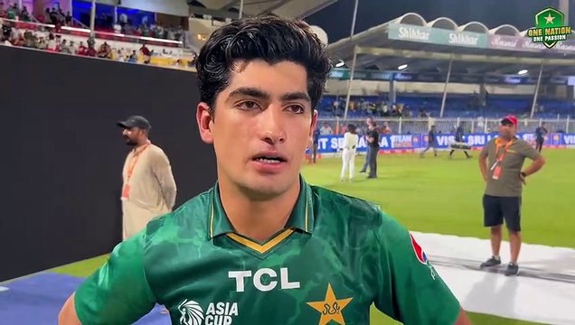 Naseem Shah on his Match-Winning Sixes against Afghanistan - #AsiaCup2022