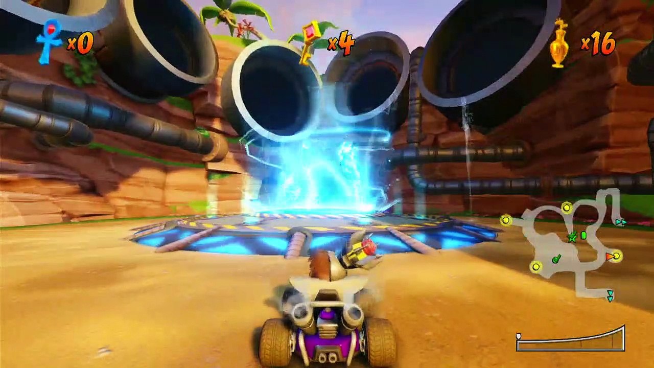 Adventure Mode Part 7 - N. Sanity Beach: All Relic Races (Crash Team Racing Nitro-Fueled)