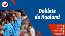 Deportes VTV | Manchester City golea al Sevilla con doblete de Haaland en la Champions