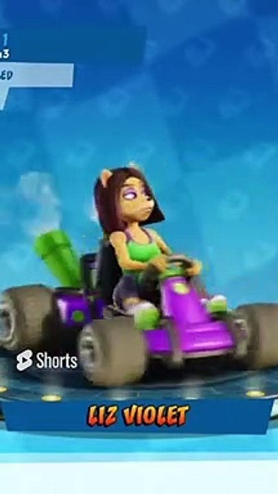 Liz Violet Paint Job Showcase - Crash Team Racing Nitro-Fueled