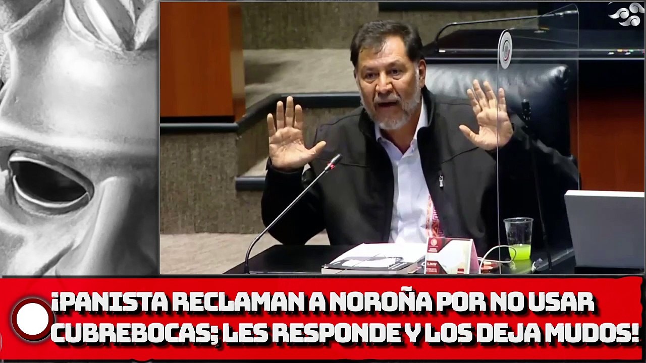 ¡Panista reclaman a Noroña por no usar cubrebocas; LES RESPONDE Y LOS DEJA MUDOS!