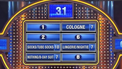 Baby you can leave your WHAT on - Steve Harvey Family Feud