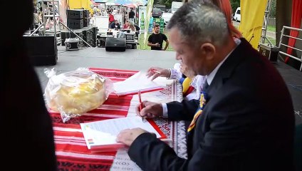 Com. Ostrița din reg.Cernăuți s-a înfrățit cu com. Vârfu Câmpului din jud.Botoșani