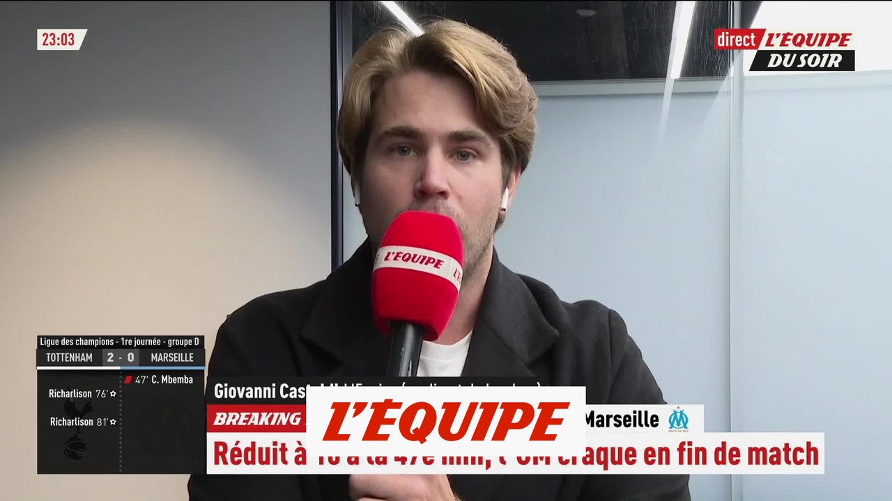 L'OM craque contre Tottenham après avoir été réduit à dix - Foot - C1