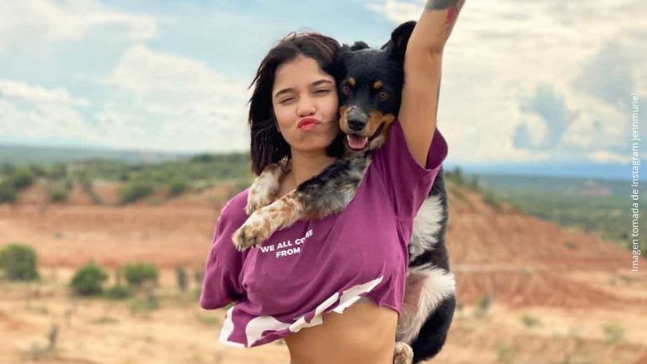 El emotivo reencuentro de Jenn Muriel con sus mascotas