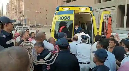 انتشال جثة طفل لقى مصرعه غرقاً بترعة فى سوهاج